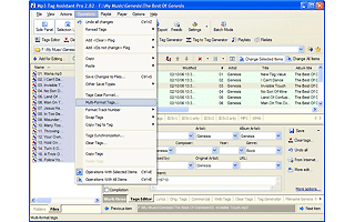 The powerful music tool with UNICODE support tag editor playlist generator. Screen Shot